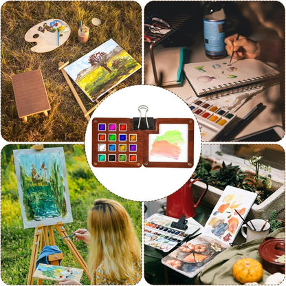 Cep Sanat Defteri – Mini Suluboya Paleti