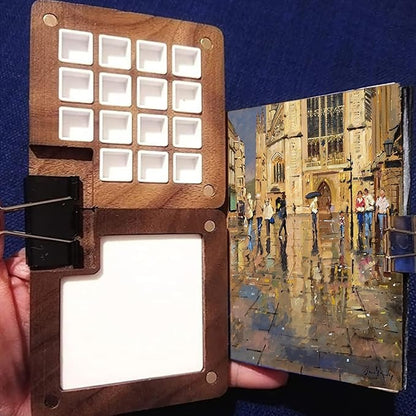 Cep Sanat Defteri – Mini Suluboya Paleti